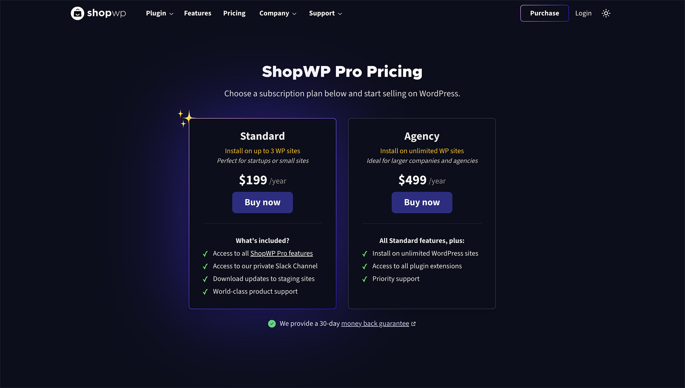 ShopWP Pro Upgrade Guide Step 1 - Purchase